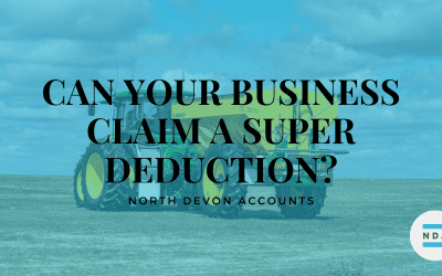 Can your business claim a super deduction?