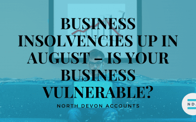 Business insolvencies up in August – is your business vulnerable?