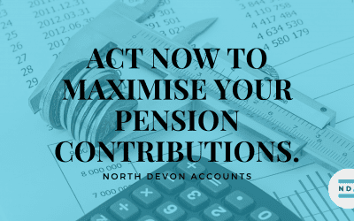 Act now to maximise your pension contributions
