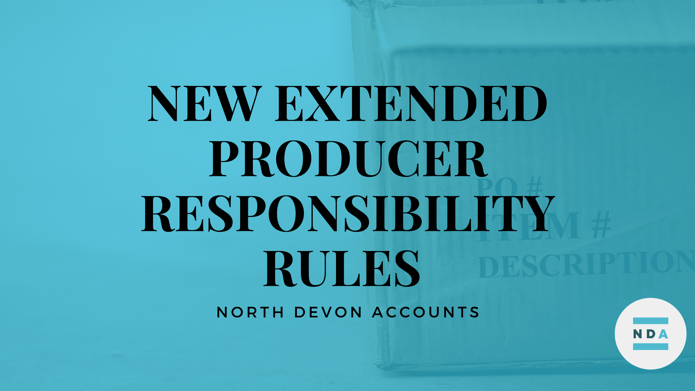 New Extended Producer Responsibility rules come into effect on January 1st