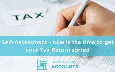 Self-Assessment – now is the time to get your tax return sorted