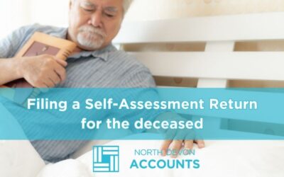 Filing a self-assessment return for the deceased
