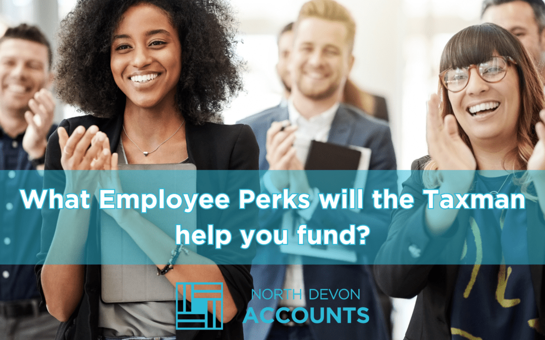 What employee perks will the taxman help you fund?