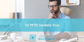 Small business owner working at a desk with a laptop, illustrating MTD for SMEs and getting ready now with guidance from North Devon Accounts