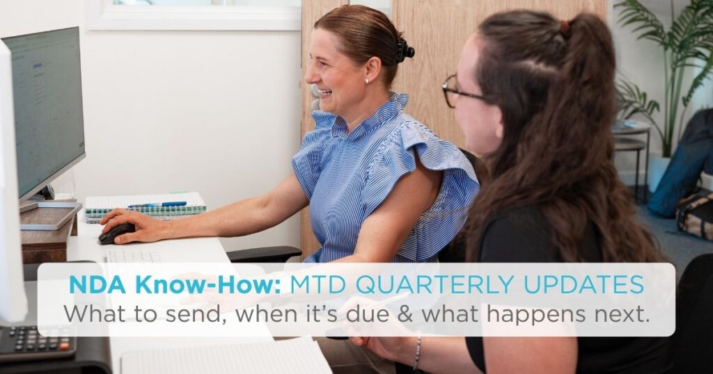 NDA Know-How: MTD Quarterly Updates